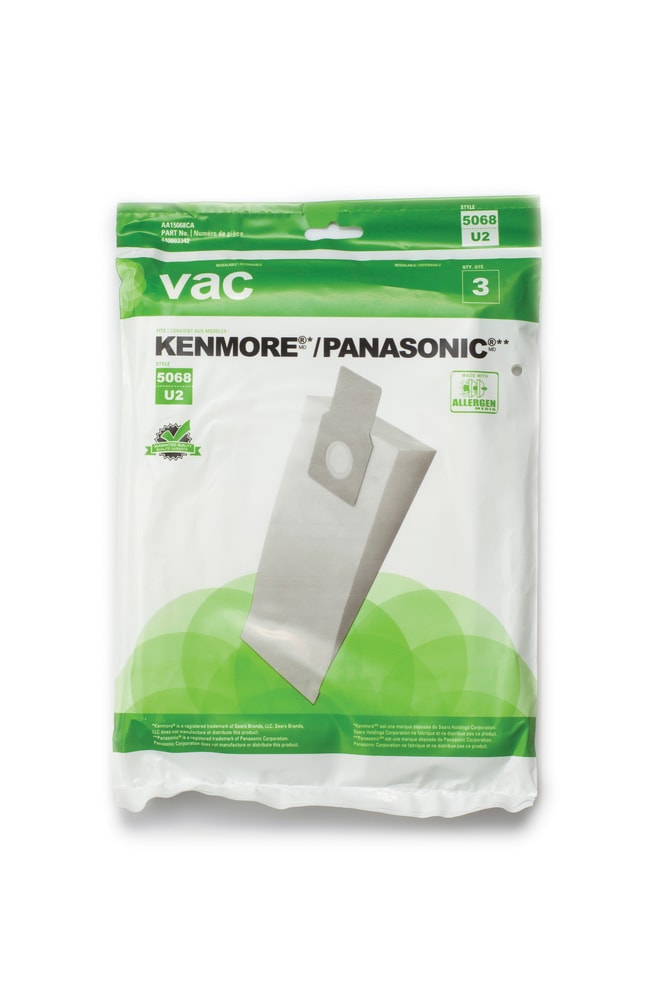 Kenmore Type 5068 Replacement Vacuum Cleaner Bags, 3-pk