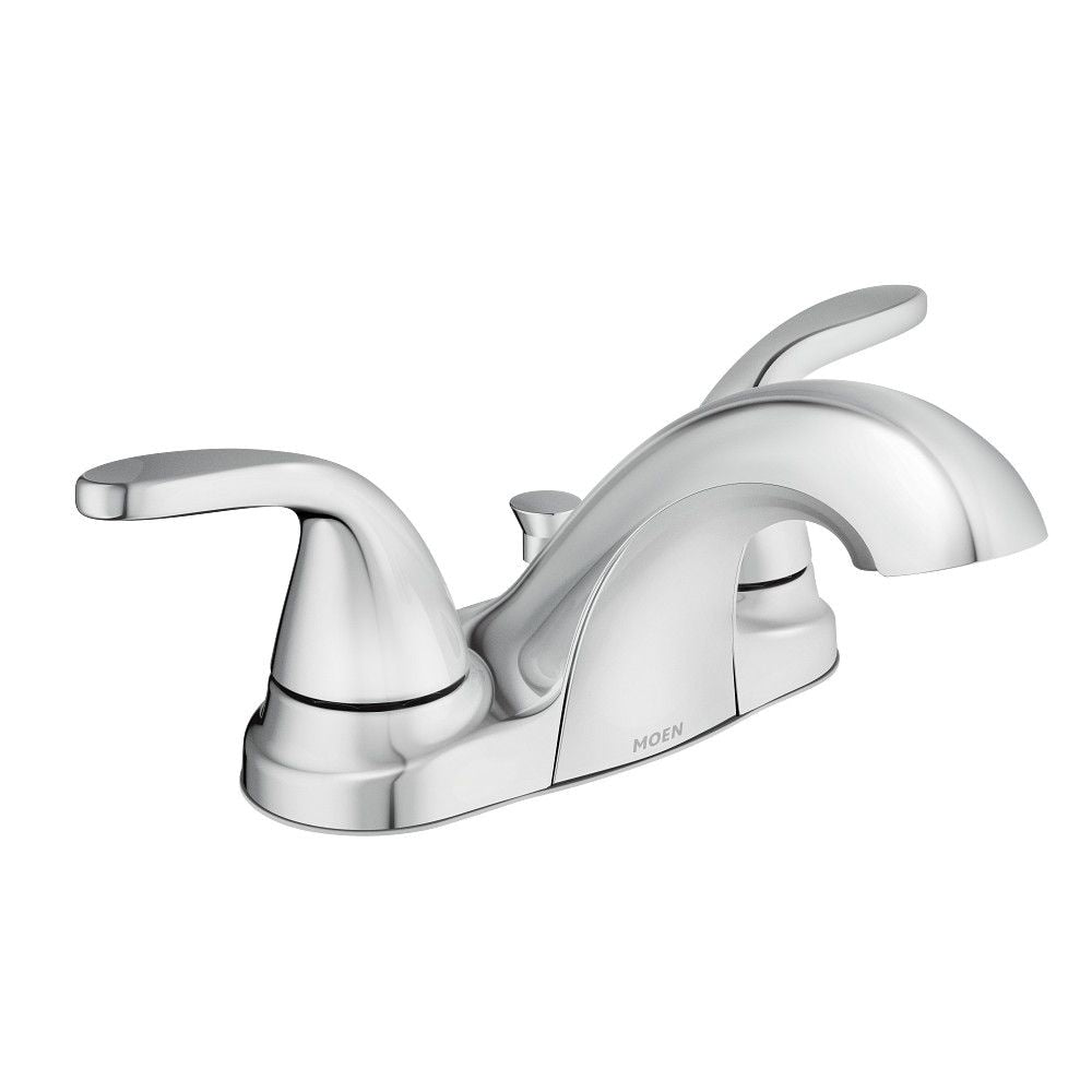Moen Adler Double Handle Bathroom Faucet, Chrome