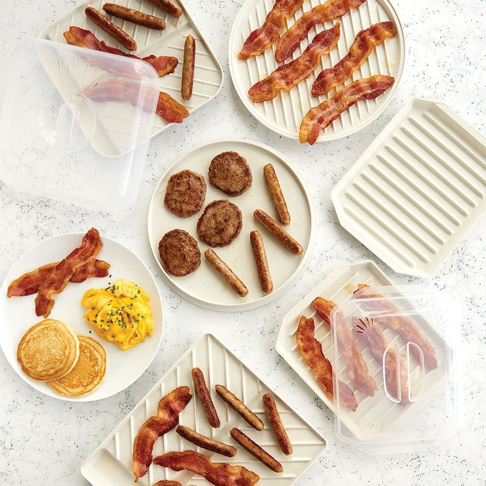 Nordicware Microwave Bacon Rack, BPA-Free, Brown, 27.9x7.30cm