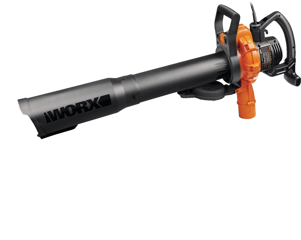 WORX WG518 12 Amp 385CFM Electric Leaf Blower, Vacuum & Mulcher