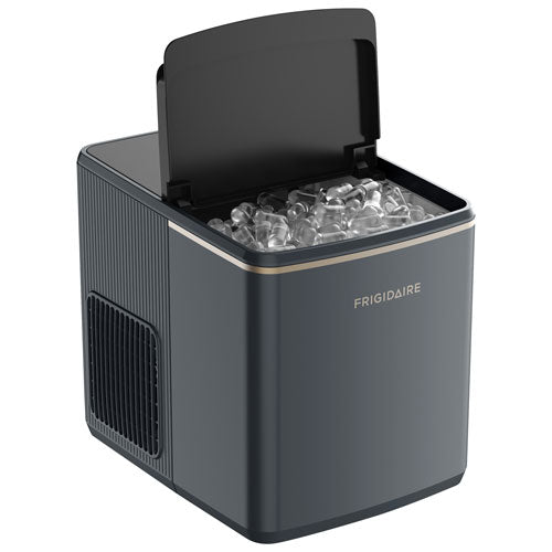Frigidaire 26 lb Countertop Bullet Ice Maker with Touch Controls – Grey O5