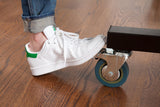Professional-grade medium-density fiberboard indoor table tennis table, equipped with a quick-locking table tennis net and a stand set - assembled in 10 minutes easily - of high quality - foldable, with a single-player playing mode