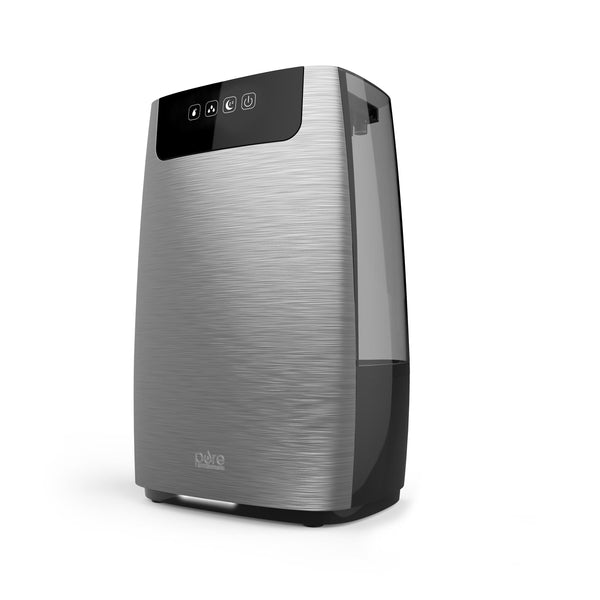 Enrichment HumeXL Ultrasonic Cool Mist Humidifier - Large, Easy-to-Clean Tank, High/Low Mist, 2 360 Mist Nozzles and Night Mode K5