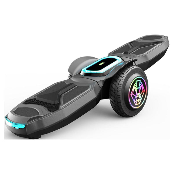 Swagtron Shuttle Zipboard Electric Hoverboard Skateboard 7 mph and 3-Mile Range LED Wheels Bluetooth Speaker M5