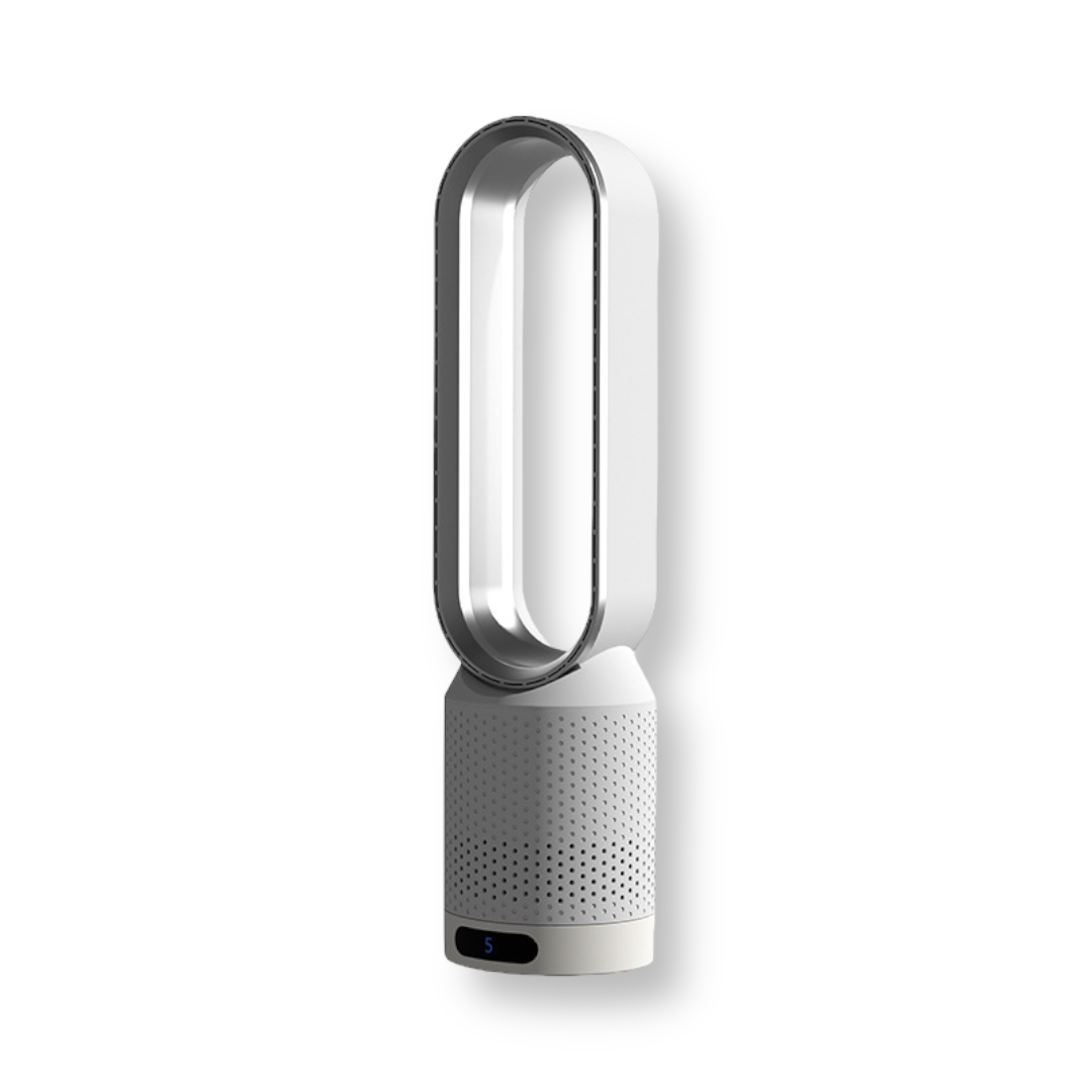 Bladeless Air Cooler – 3-in-1 Fan with Oscillation & Touch Control