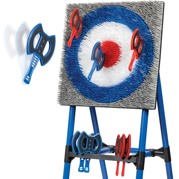 EastPoint Deluxe Steel Frame Axe Throw Target Game Set D0
