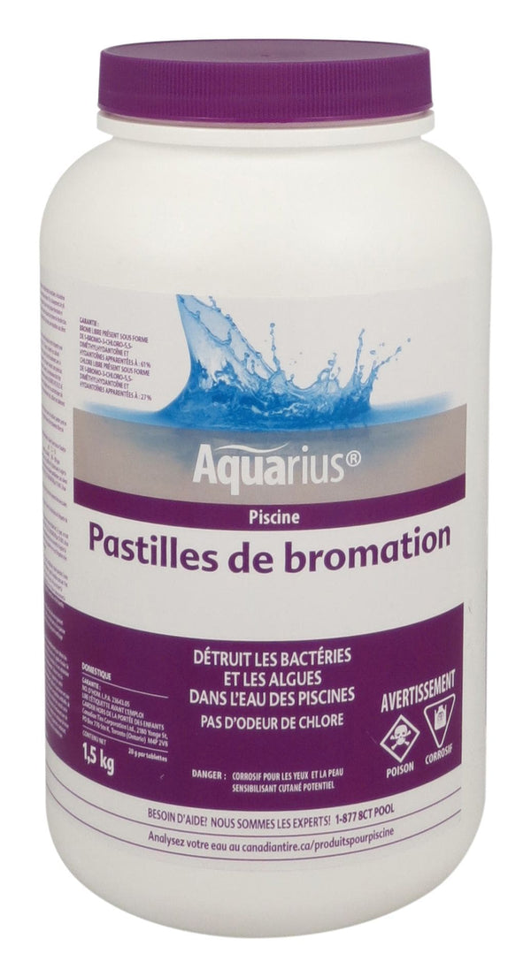 Aquarius Pool Bromine Tablet, 1.5-kg W9