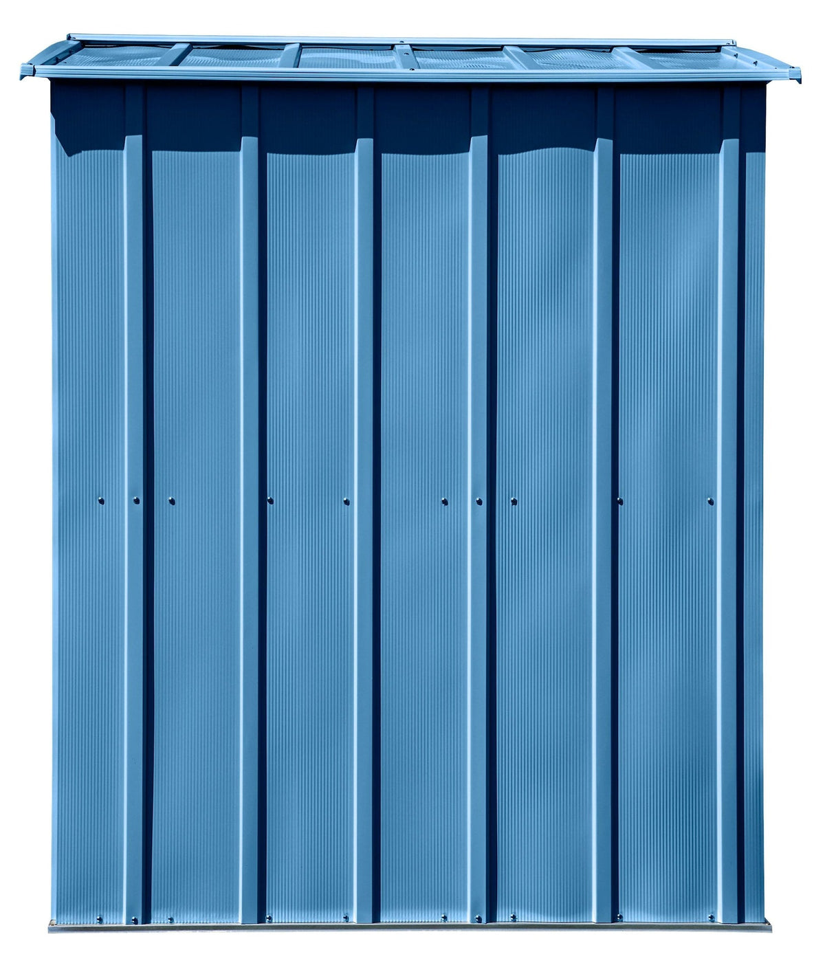 Arrow Classic Galvanized Steel Storage Shed, Blue Grey, 6-ft x 5-ft