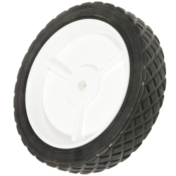 Atlas Plastic Lawn Mower Replacement Wheel, Wide Tread 8-in x 1.75-in E7
