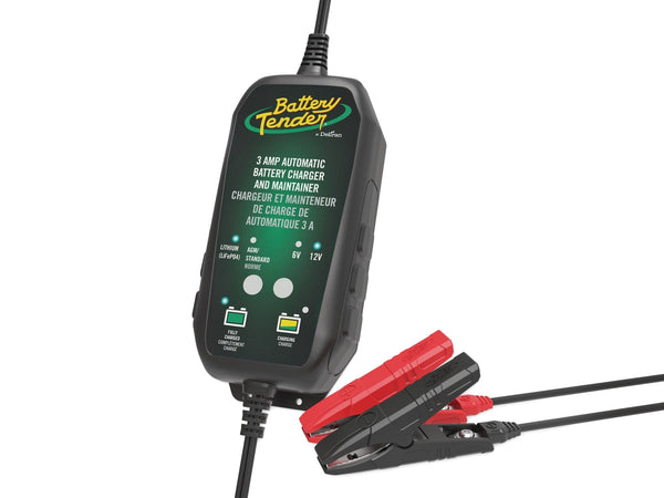 Battery Tender Smart Battery Charger/Maintainer, 3-Amp, 6V/12V R1
