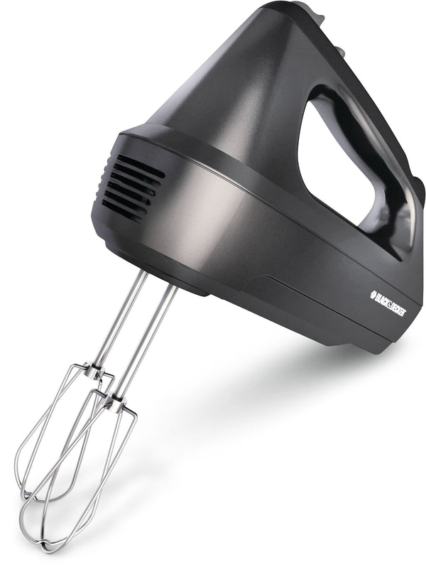 Black & Decker 6-Speeds Hand Mixer with Storage Case Black N8