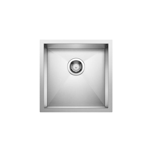 Blanco Quatrus R0 17-in Stainless Steel Undermount Bar Sink Z9