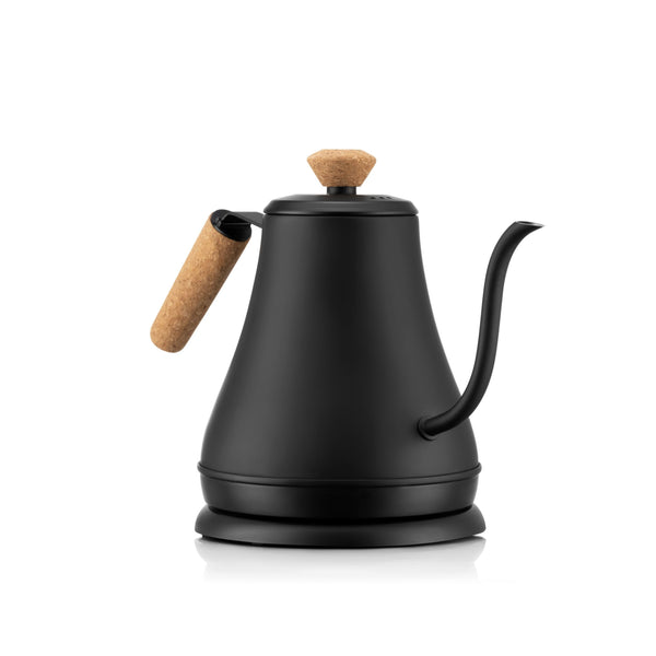 Bodum Electric Cordless Gooseneck Water Kettle with Auto Shut Off, Black, 0.8-L K7
