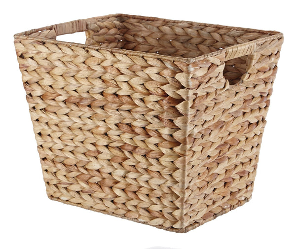 CANVAS Emery Rectangular Hand Woven Storage Basket, 14.57 x 12 x 12-in L0