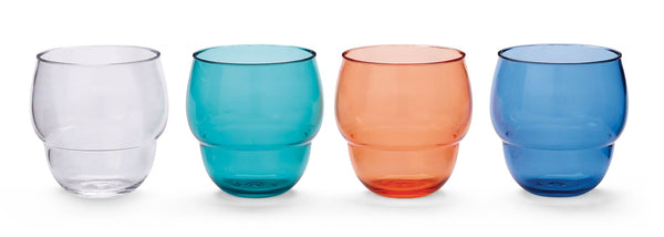 CANVAS Stacking Bubble Glass Set, BPA Free, Dishwasher Safe, Stackable L5