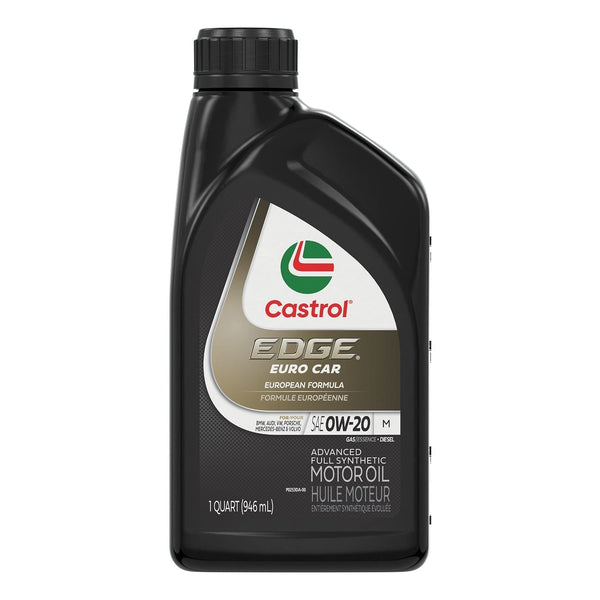 Castrol Edge Synthetic Euro M 0W20 Motor Oil, 946-mL O9