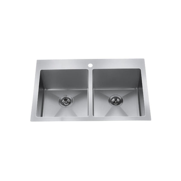 CraftX Dual Mount Double Bowl Sink S1