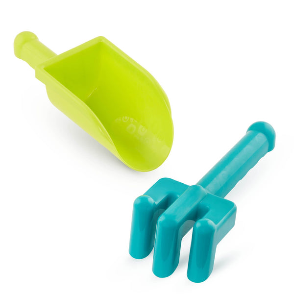 Diggin' Duo Outdoor Beach/Sandbox Shovel & Scoops Set, Toddler Development Toy, Ages 18m+ B7