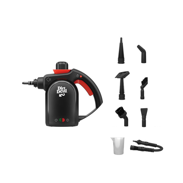 Dirt Devil Handheld Portable Steam Cleaner, Multi-surface, 7-in-1 Specialized Attachment Kit C2