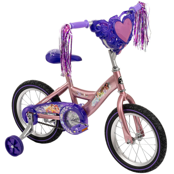 Disney Princess Kids' Bike with Removable Training Wheels, 14-in B8