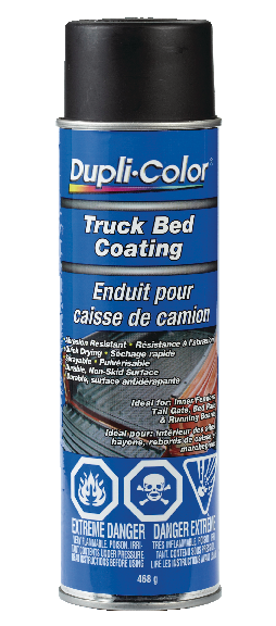 Dupli-Color Black Vinyl Polymer Truck Bed Coating, 468g O0