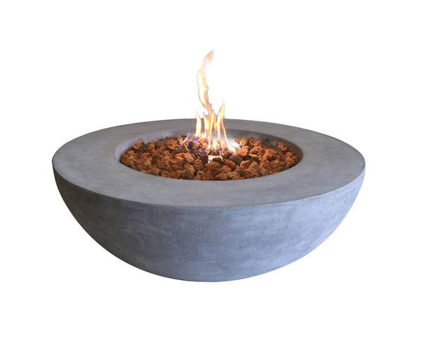 Elementi Lunar Bowl Liquid Propane, Light Grey Q2