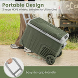 Barara King Cooler, Car Fridge, Portable Outdoor Cooler,12 Volt Car Refrigerator Portable Car Fridge with Adjustable Range-35L