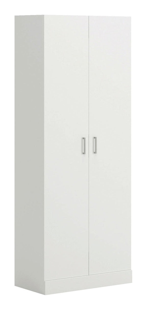 For Living 2-Door Storage/Pantry Cabinet With Adjustable Shelves, White X9