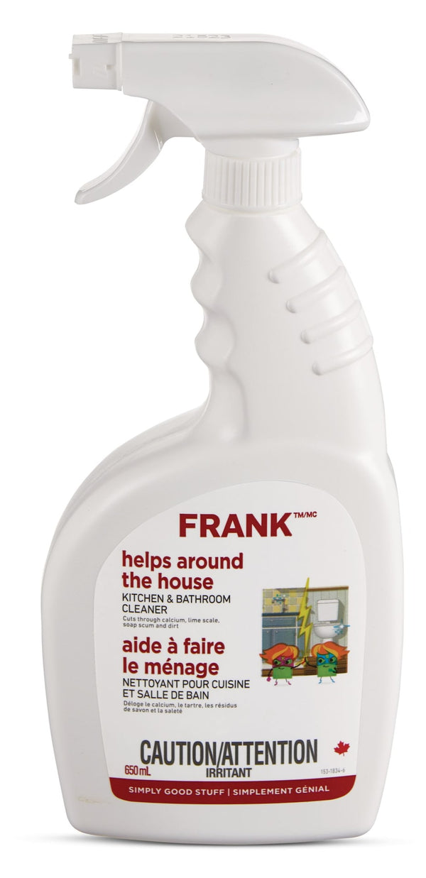 FRANK Multi-Surface Kitchen & Bathroom Cleaner, 650-mL T3
