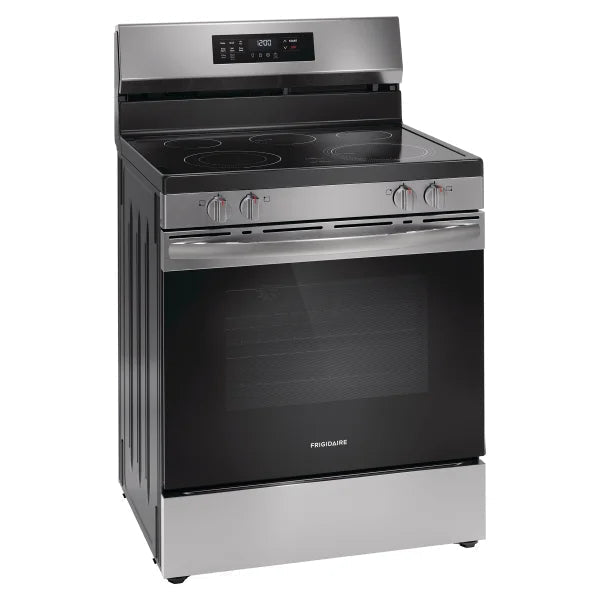 Frigidaire 30 in 5.3 cu. ft. Electric 5-Burner Range with Air Fry E8