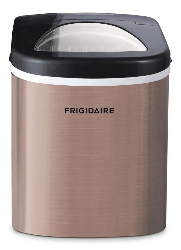 Frigidaire Stainless Steel Bullet Ice Maker, Copper, 2.3-Qt, 26-lb/day J7