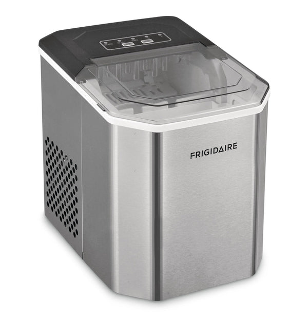 Frigidaire Stainless Steel Countertop Ice Maker with LED Display, 2.3-qt, Silver G3