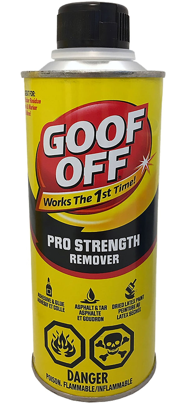 Goof Off Pro Strength Remover Multi-Purpose Household Spot & Stain Spray Cleaner, 473-mL G7