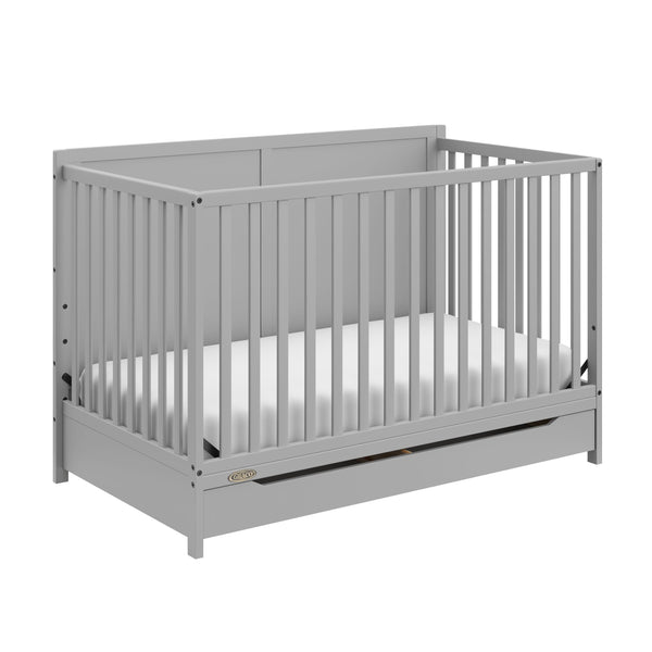 Graco Melrose 5-In-1 Convertible Crib, Grey X9