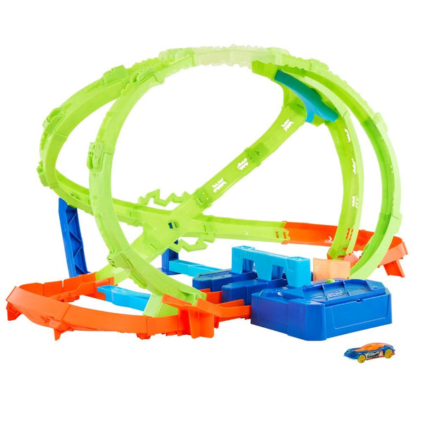 Hot Wheels Stunt Tracks Car Set M4