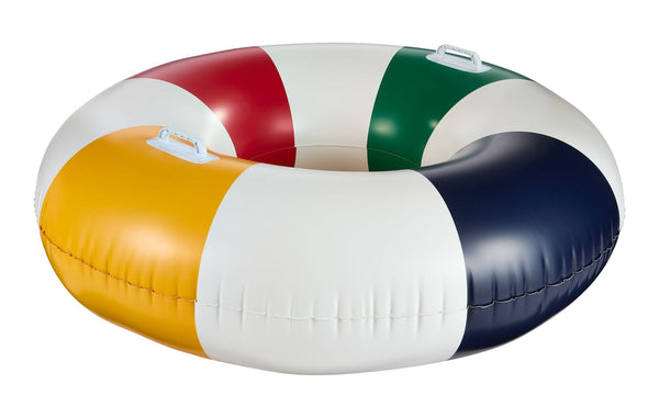 Hudson’s Bay Stripes Pool Float with Handles, Multi-Coloured, 42-in H3