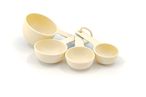 KitchenAid Plastic Measuring Cups, Almond Cream X2