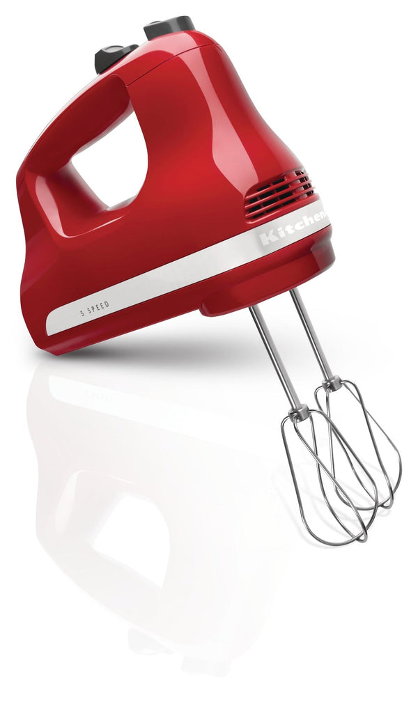 KitchenAid Ultra Power 5-Speeds Hand Mixer with Turbo Beater Empire Red A1