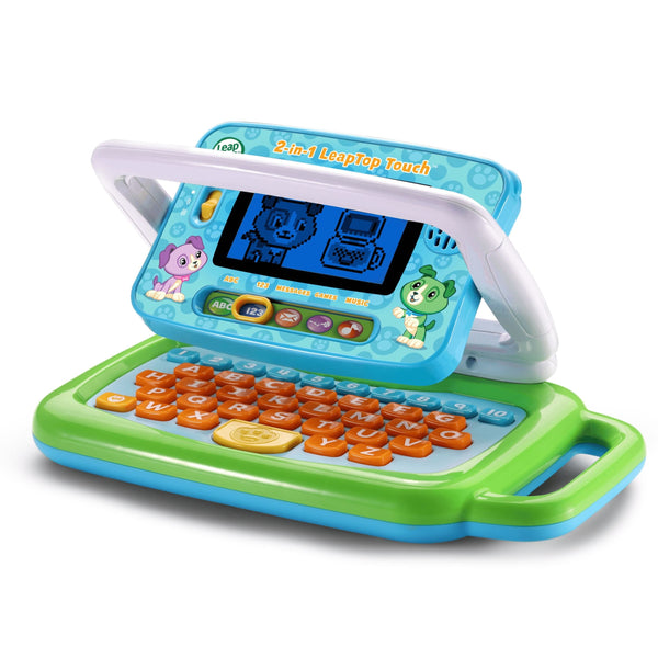 LeapFrog LeapTop Touch Laptop/Tablet, Learning Toy For Pre-School Kids, Ages 2+ F2
