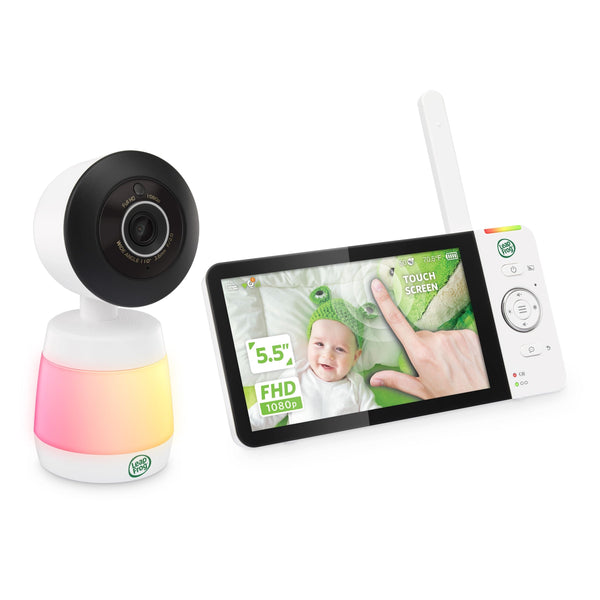 Leapfrog LF2936FHD-Touch Remote Access Pan & Tilt Smart Video Baby Monitor with Colour Night Vision, 5.5-in Screen Z1