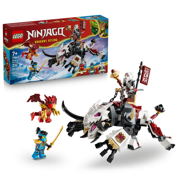 LEGO Ninjago Zilvar and Grimtak the Dragon Beast 71863 Y7