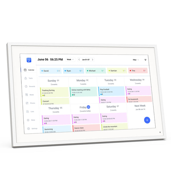 Magnavox Smart Digital Calendar, 15.6-in F9