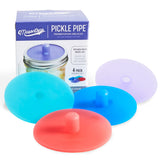 Masontops Pickle Pipes Silicone Fermentation Airlocks for Mason Jars