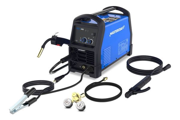 Mastercraft 140A Multi-Process Welder for 2-lb/10-lb Wire Spool T2