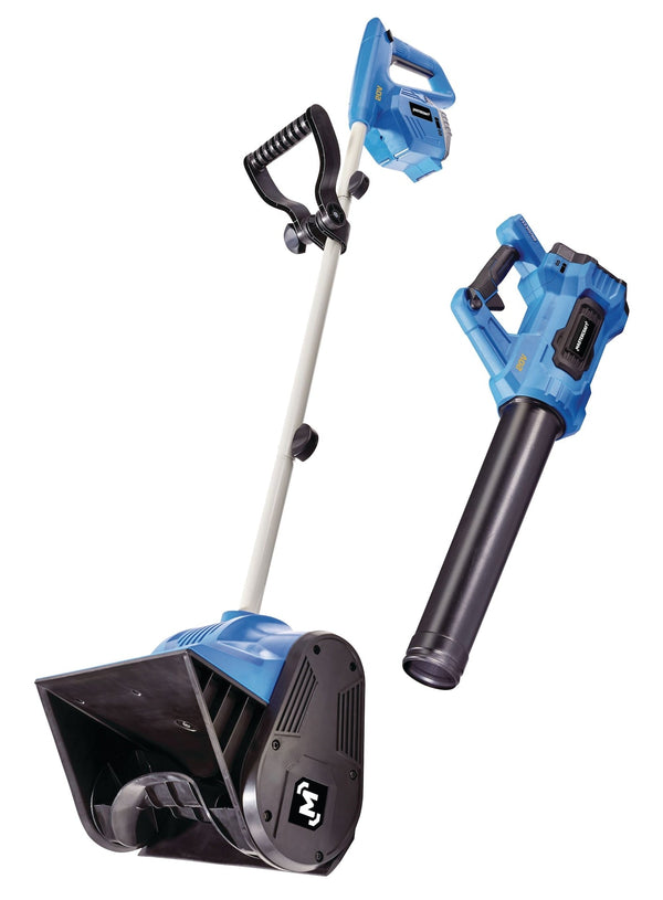 Mastercraft 20V Brushless 5.0Ah Snow Shovel & Blower Combo Kit, PWR POD Compatible Z4