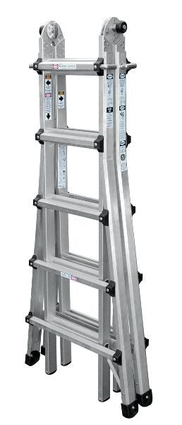 Mastercraft Grade 1A Aluminum Multi-Task Ladder, 21-ft, 300-lb K7