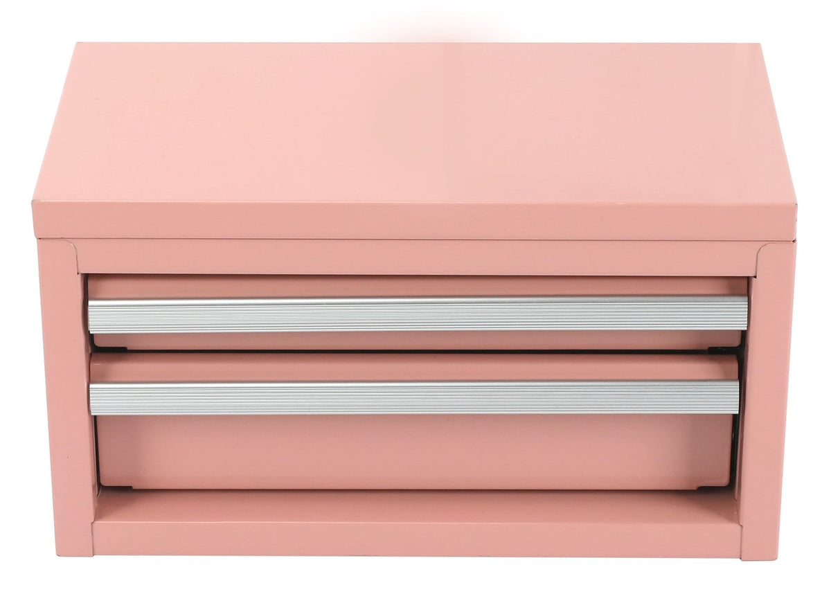 Mastercraft Mini Toolbox with 2 Drawers, Peach