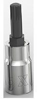 MAXIMUM 1/4-in Drive Triple Square Hex Bit Socket S6