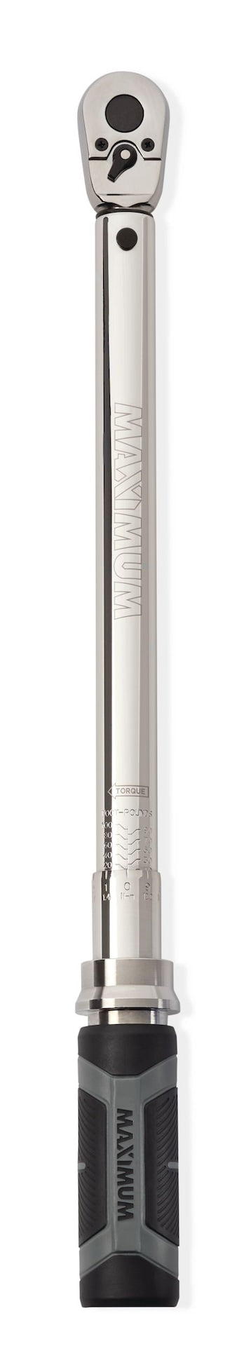 MAXIMUM Torque Wrench, 3/8-in Drive, 20-100 ft-lb V5