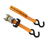 MotoMaster 3,000-lb Padded Handle Ratchet Tie Down Straps, 1.25-in x 10-ft, 2-pk